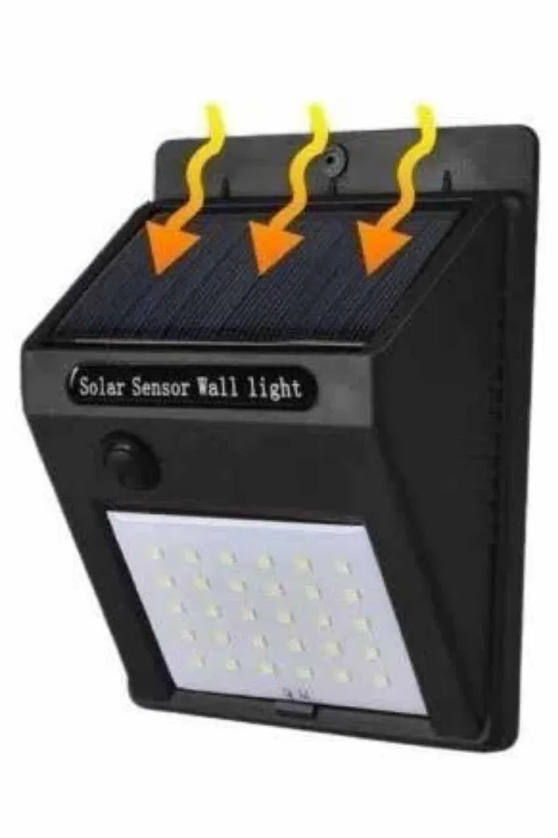 Solar Dekoratif Lambası Sensörlü Led Işık Bahçe Aydınlatma Yeni Nesil görsel 5