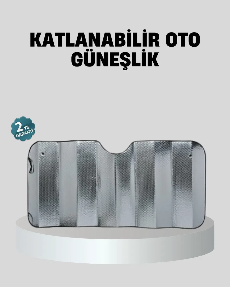 Araba Güneşliği Alüminyum Yansıtıcı Yüzeyle Etkili Isı Koruması