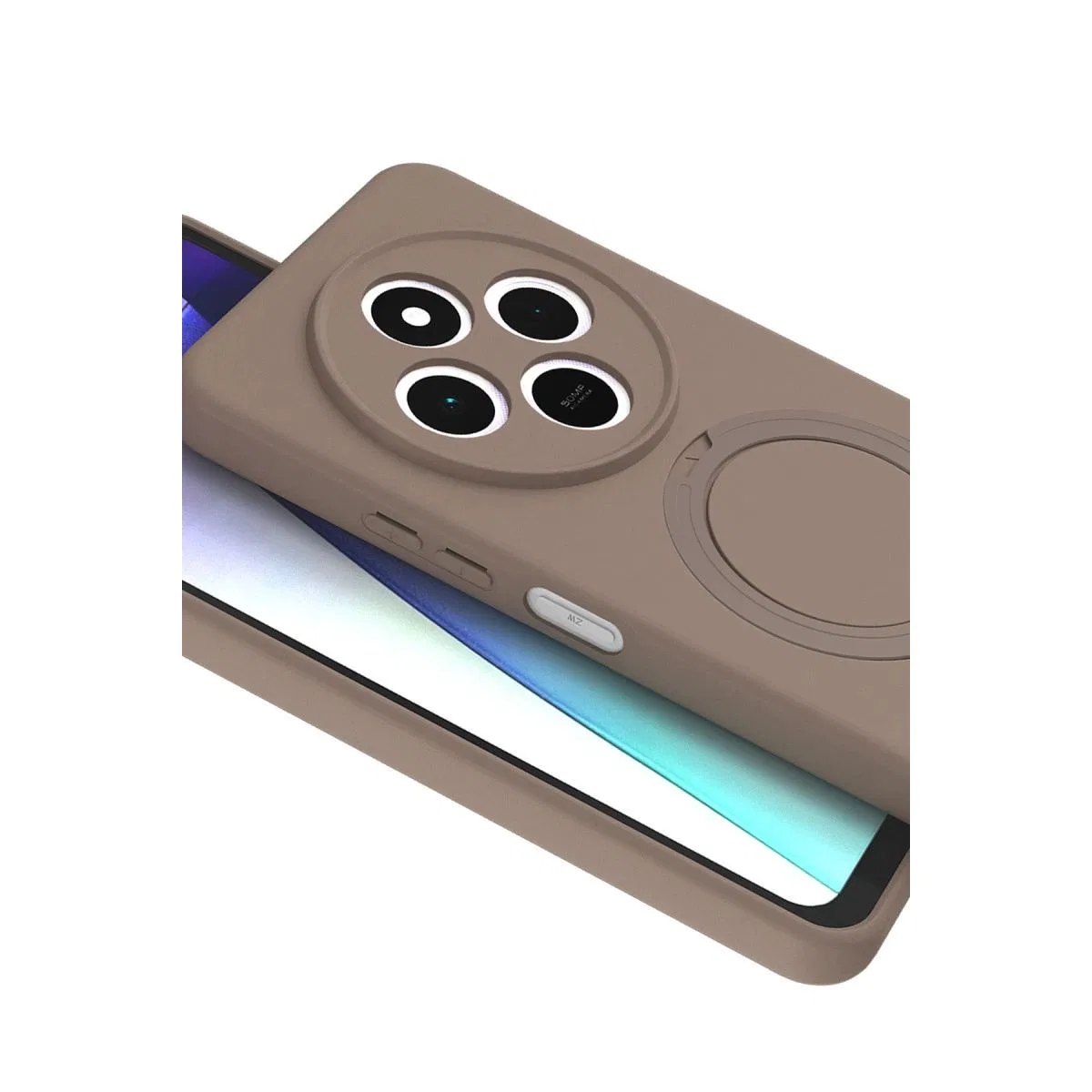 Xiaomi Redmi 14c Regal Magsafe Standlı Kapak - Çöl Titanyum görsel 3