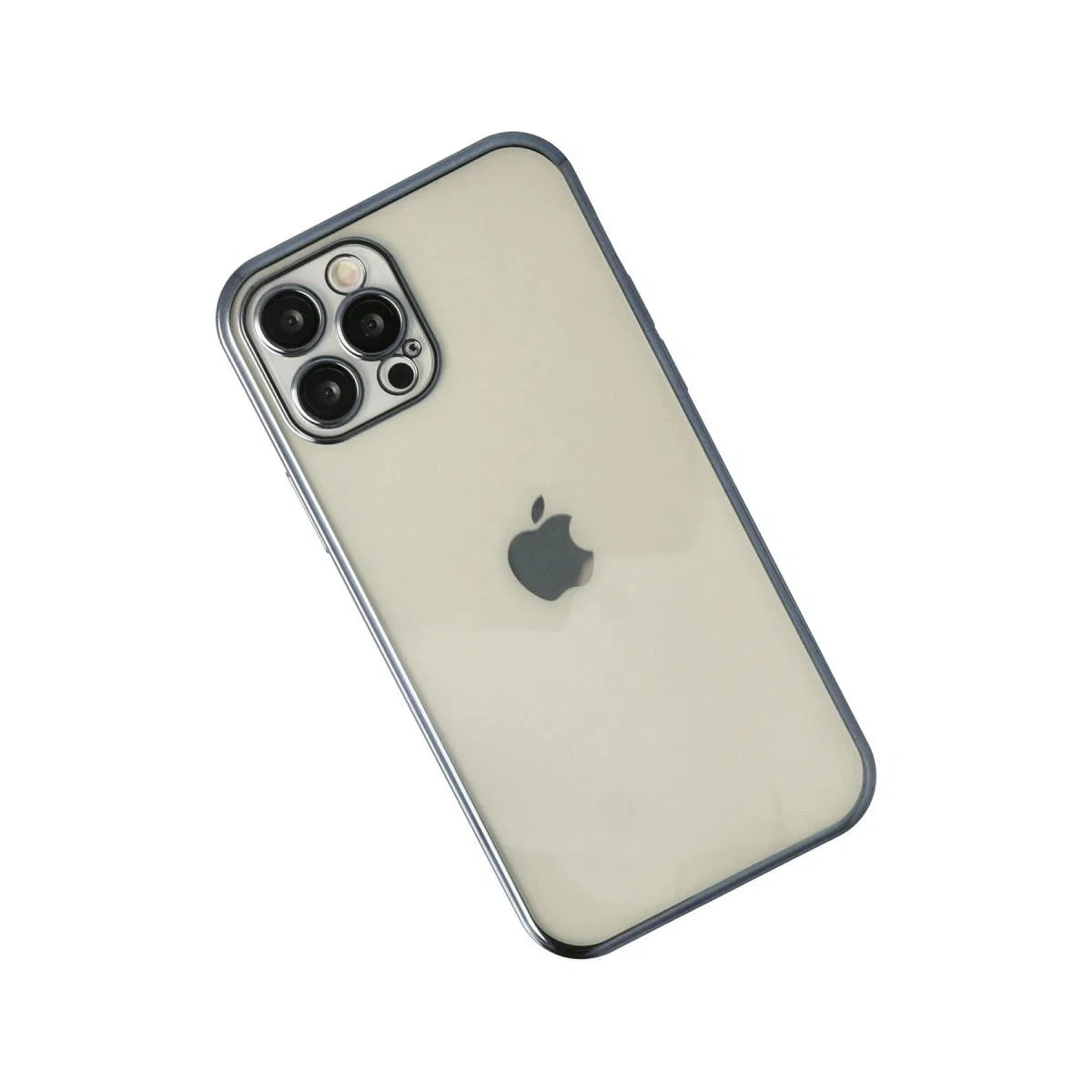 Apple İphone 12 Pro Kılıf Razer Lensli Silikon - Lacivert görsel 2