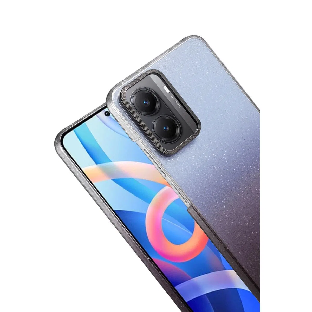 Xiaomi Poco X7 Pro Glossy Kapak - Siyah görsel 3