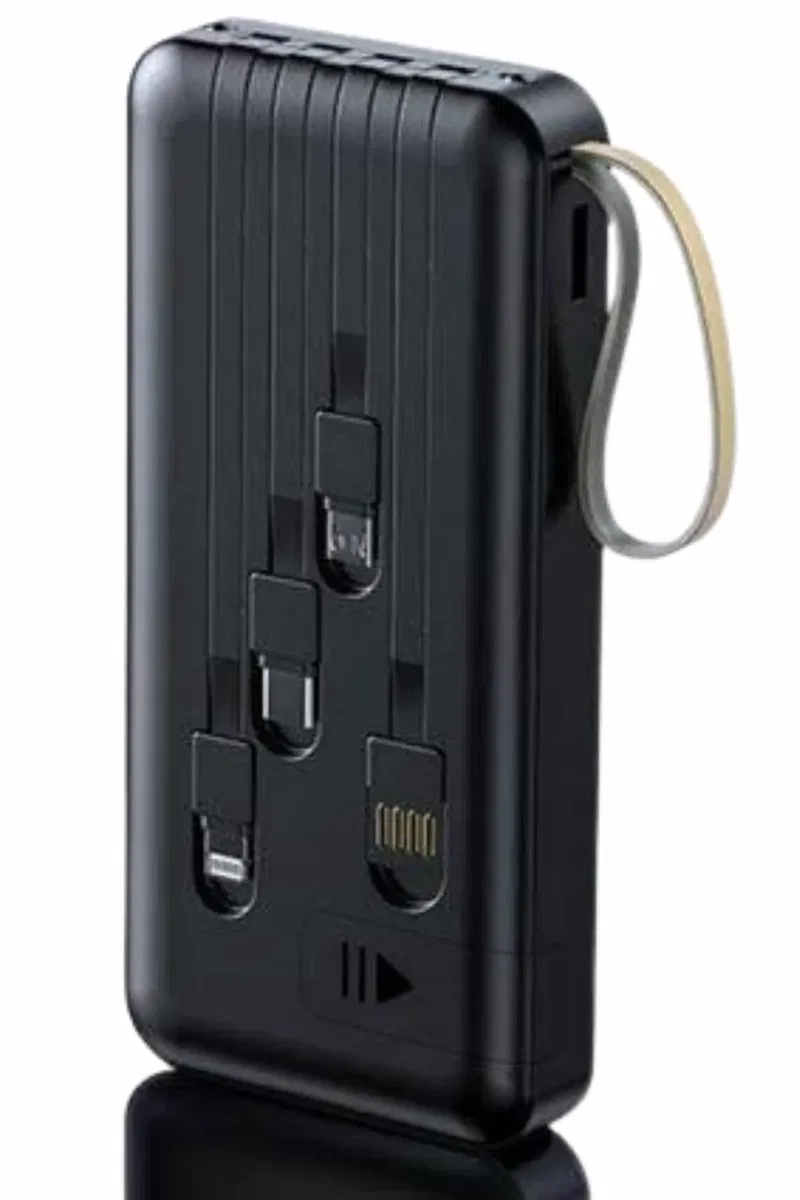 4 Çıkışlı 20. 000 Mah Powerbank Uzun Pil Ömürlü Taşınabilir görsel 4