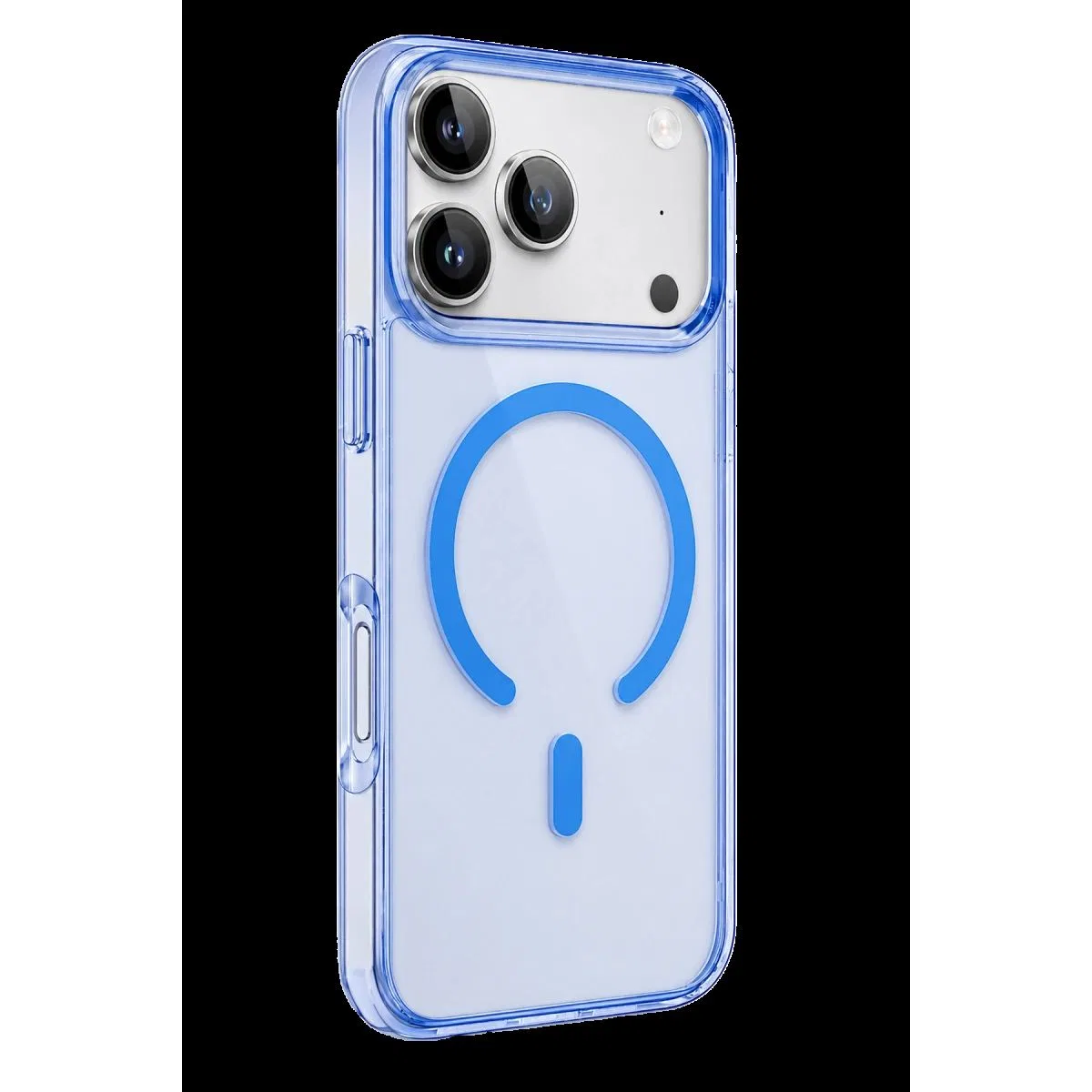 Newface Apple İphone 18 Pro Max Pc Real Magsafe Kapak - Sierra Blue