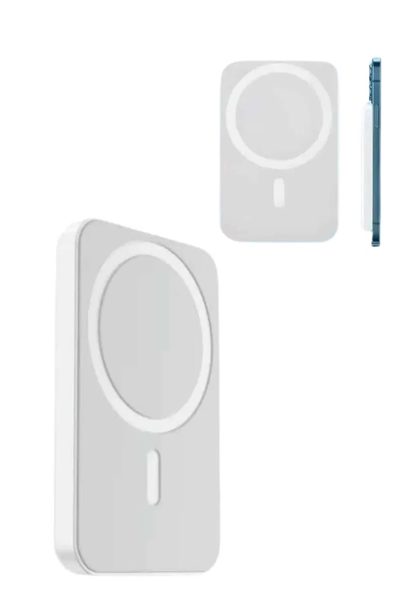 Magsafe Battery Pack Powerbank Kablosuz Şarj 5. 000 mah görsel 3