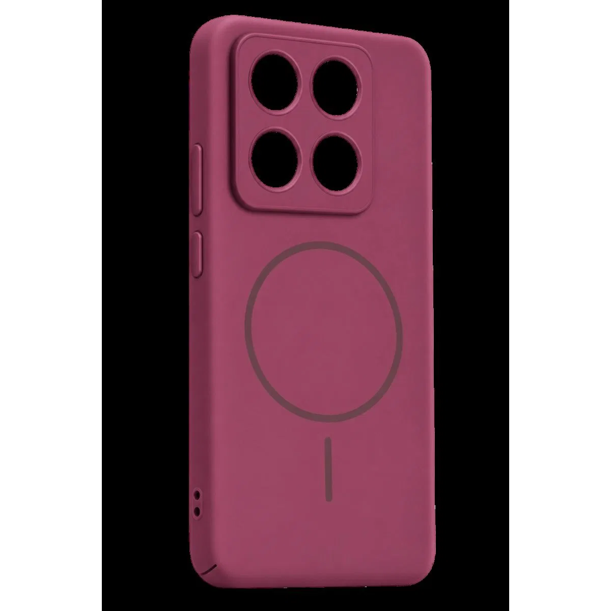 Xiaomi Mi 14t Pro Mika Pc Magsafe Kapak - Bordo