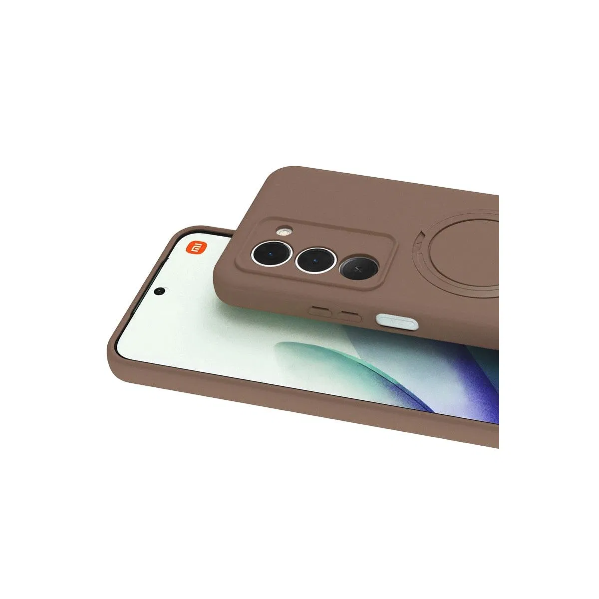 Xiaomi Redmi 15 4g Regal Magsafe Standlı Kapak - Çöl Titanyum görsel 3