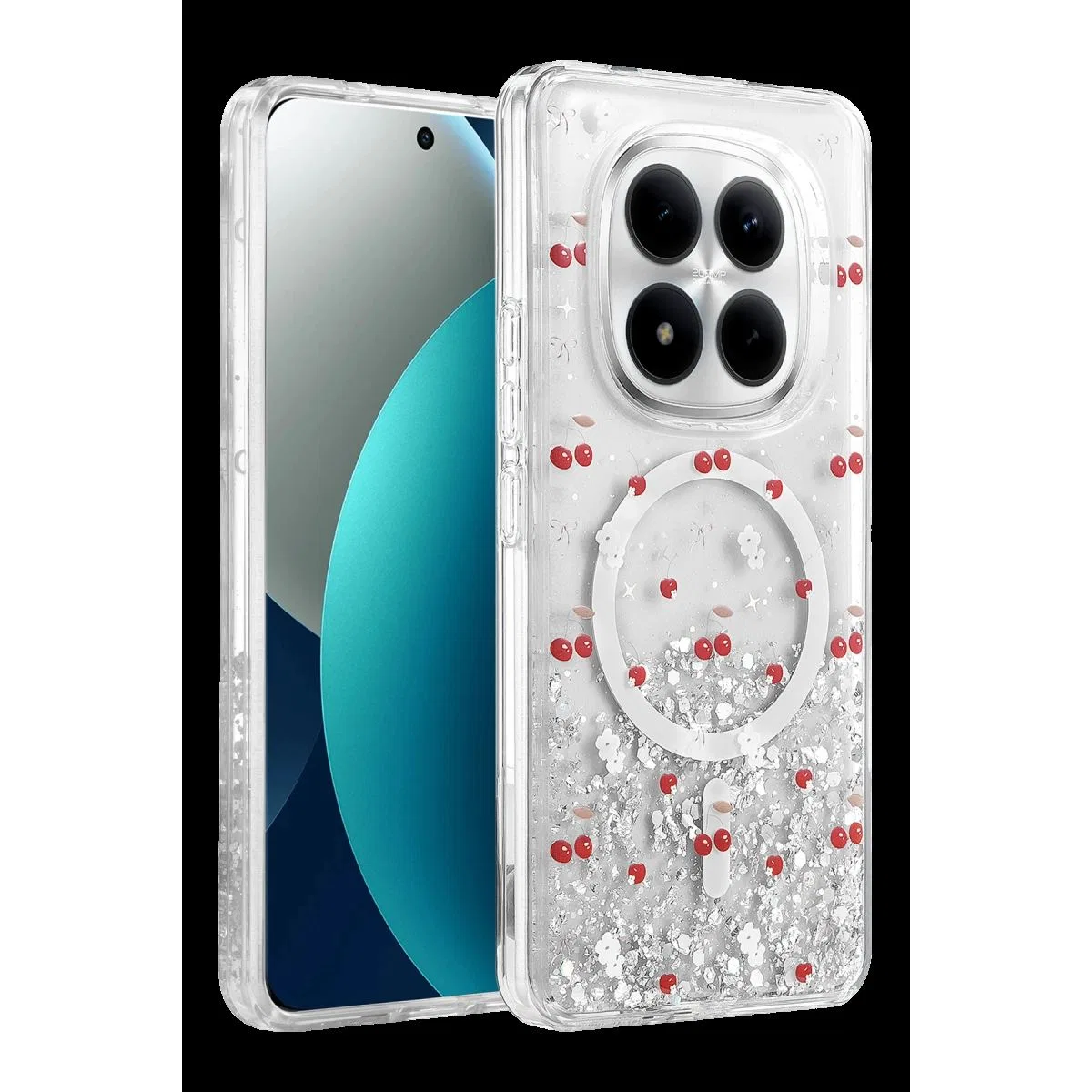 Onegif Xiaomi Redmi Note 15 Pro 5g Misk Simli Magsafe Kapak - Desen 5