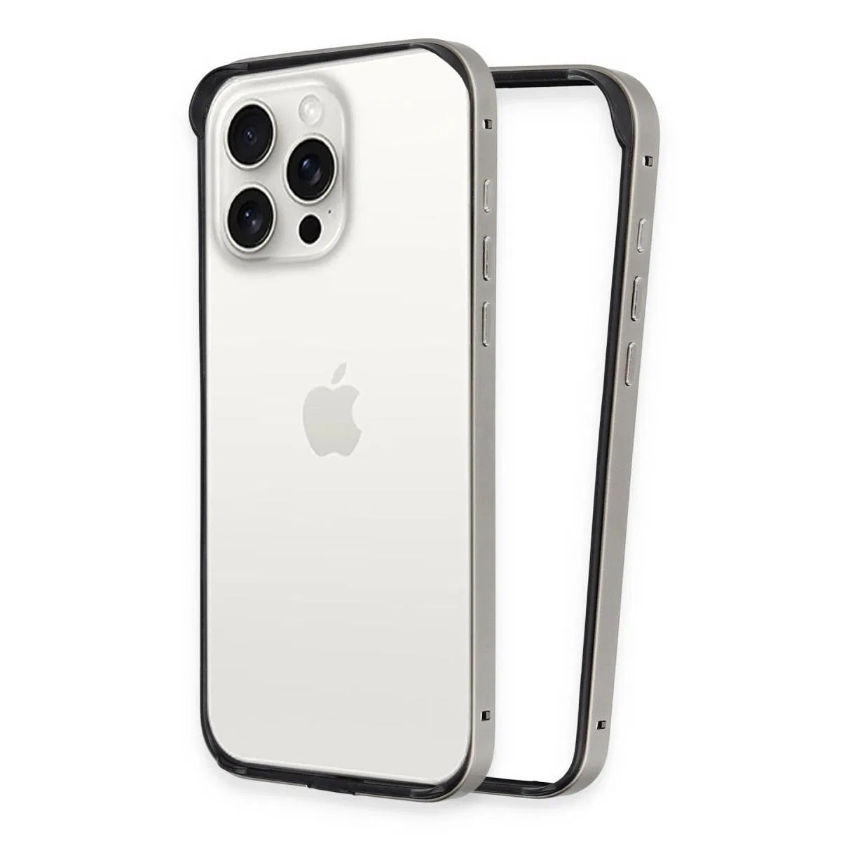 Joko Apple İphone 15 Pro Land Bumper Koruma Kapak - Titan Gri