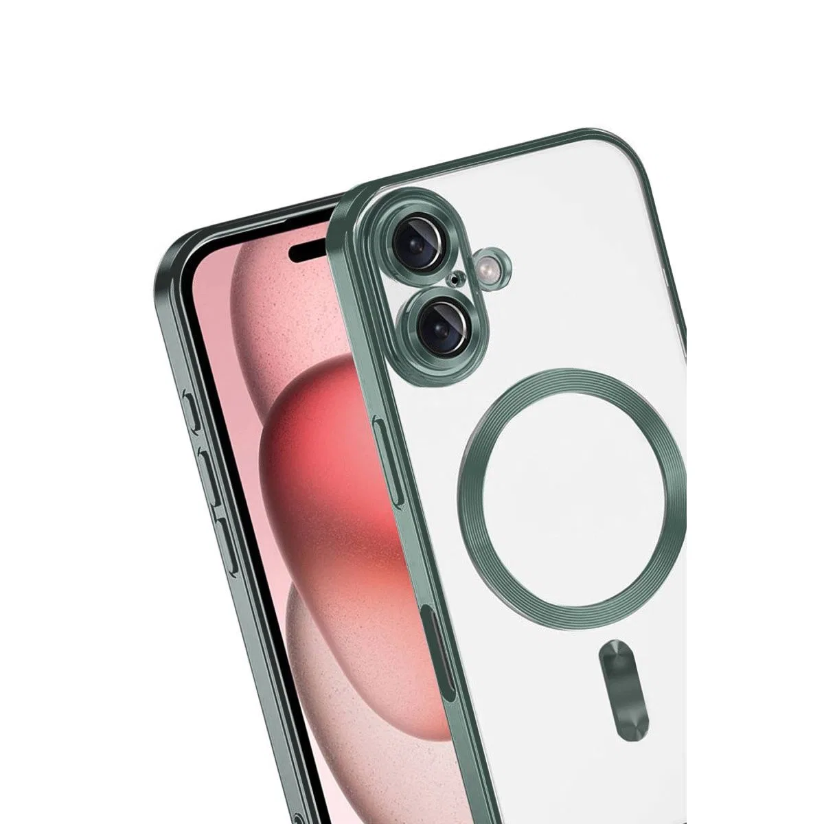 Apple İphone 17 Kross Magneticsafe Kapak - Koyu Yeşil görsel 3