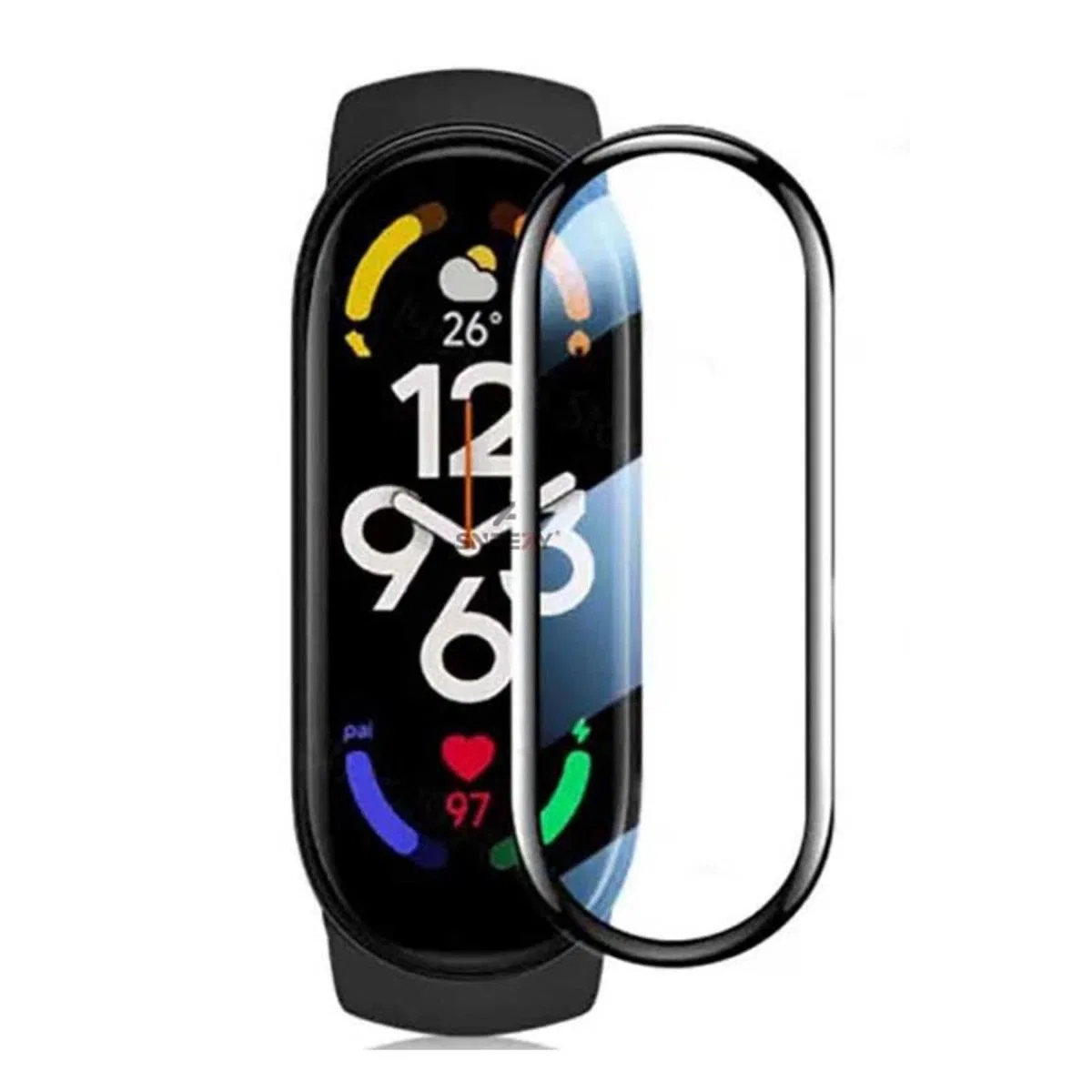 Xiaomi Mi Band 7 Polymer Nano Ekran Koruyucu - Şeffaf görsel 3