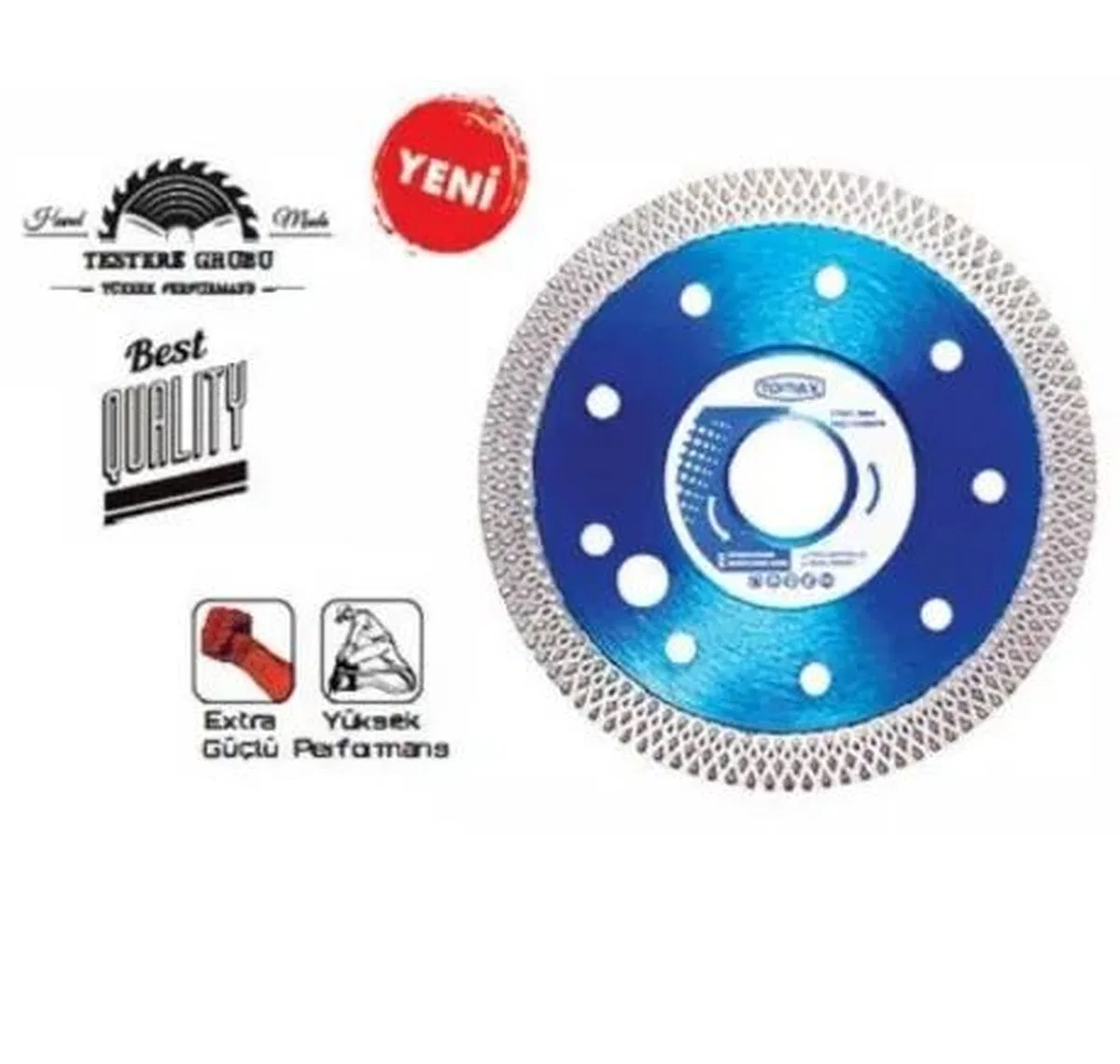 Çapraz Dişli Hassas Kesim Disk - 115x1, 3 Mm