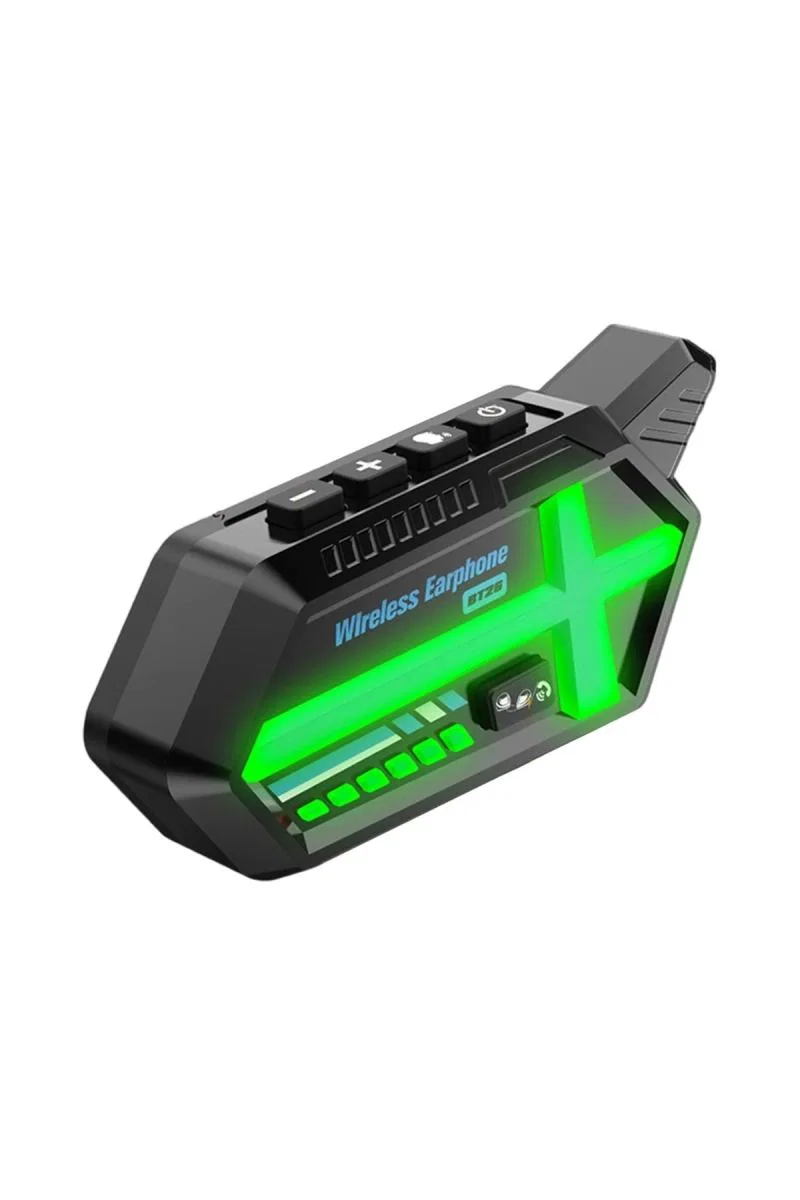 Bt26 Motosiklet Kask Kulaklık Bluetooth Rgb Işıklı 2 Eşleşme Özellikli 1000 Mah Intercom görsel 2