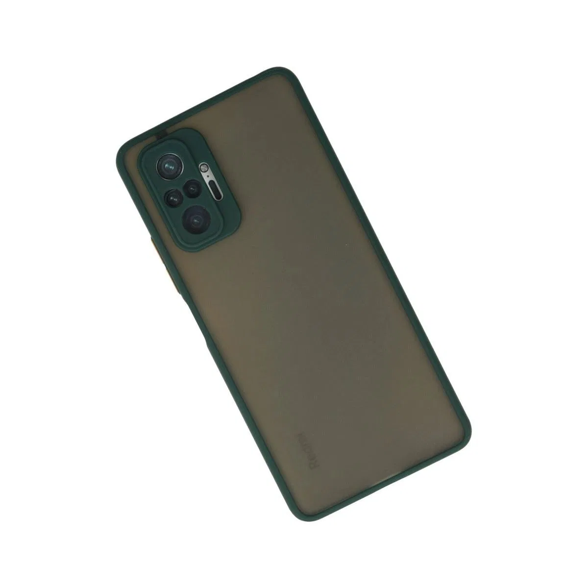 Xiaomi Redmi Note 10 Pro Kılıf Montreal Silikon Kapak - Yeşil görsel 2