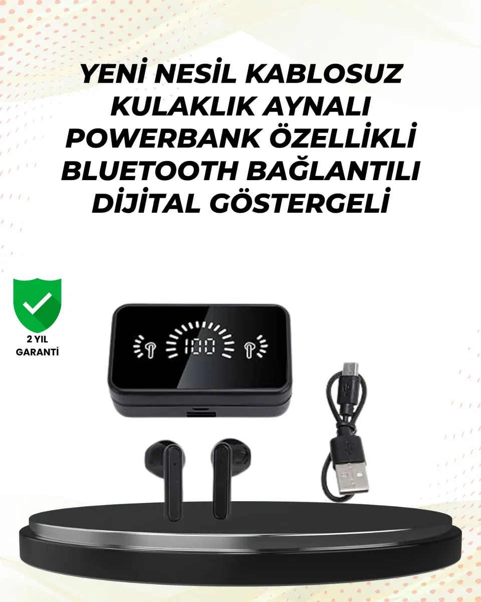 Bluetooth 5. 1 Destekli bluetooth kulaklık – ANC ve Stereo Sesli
