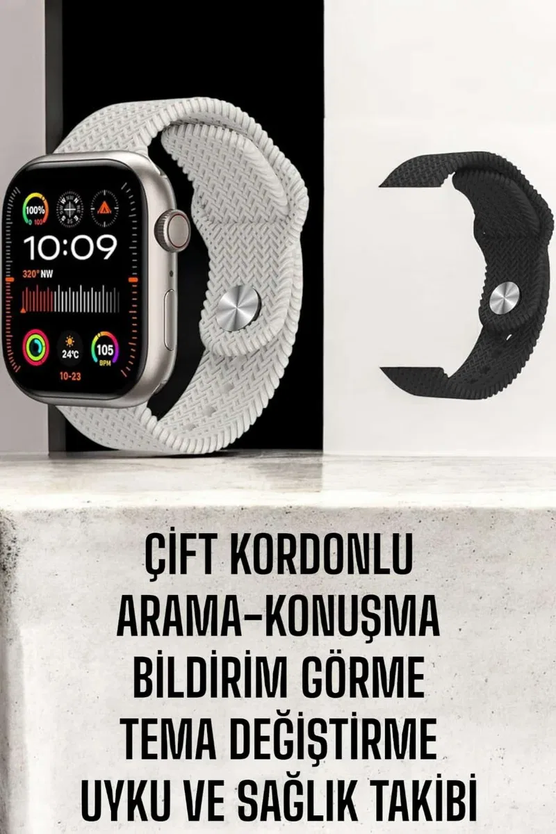 Akıllı Saat Yeni Nesil GPS Özelliği NFC Ve Uyku Takibi görsel 2