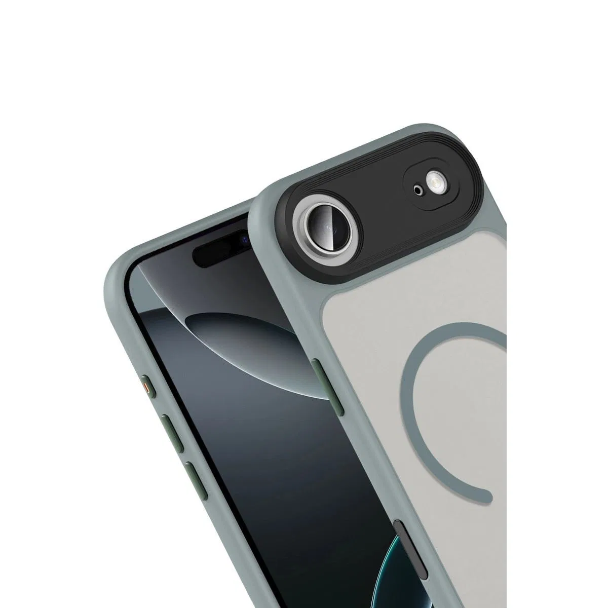 Joko Apple İphone 17 Air Megane Magsafe Kapak - Titan Gri görsel 2