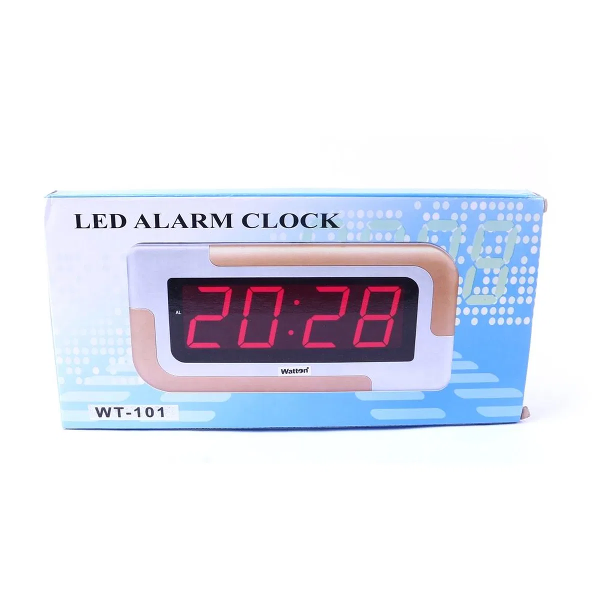 Lcd Masa Duvar Saati Wt-101 görsel 2