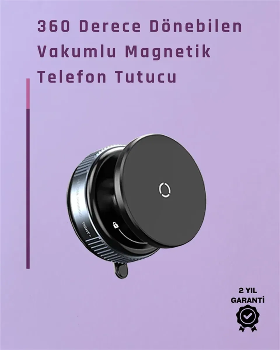 Çift Taraflı Vakum Emme Özellikli 4. 7+ İnç Telefon Tutucu – Güvenli Sabitleme