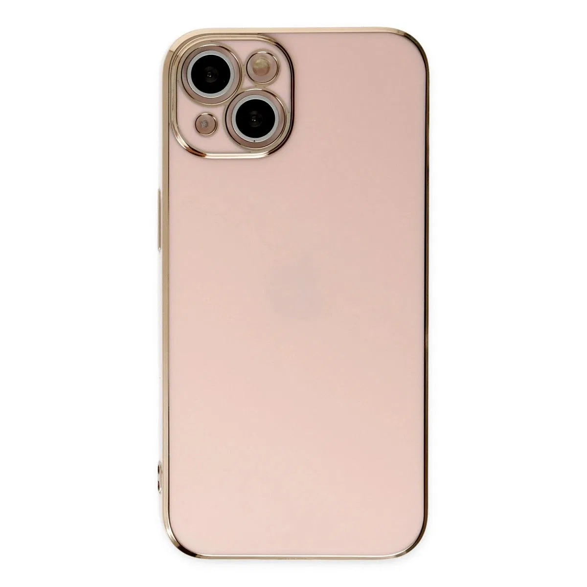 Apple İphone 14 Kılıf Volet Silikon - Pembe görsel 2