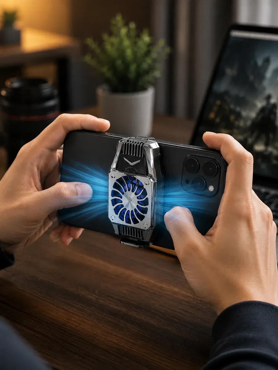 Mobil Telefon Soğutucu Fan Yüksek Soğutma Performansı görsel 2