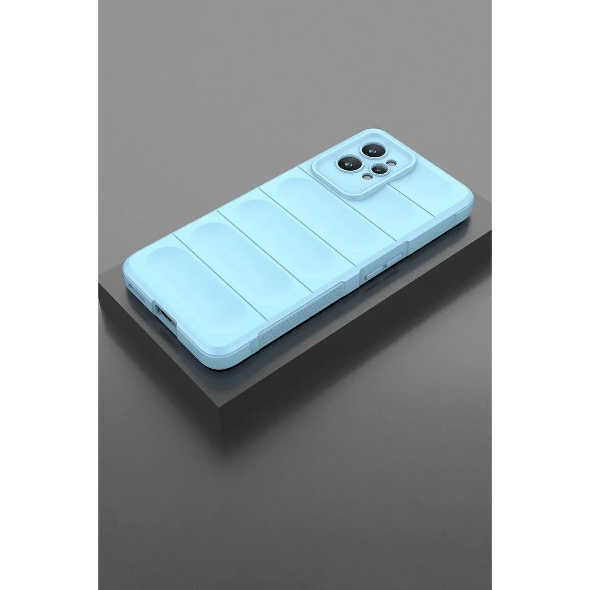 Realme Gt2 Pro 5g Kılıf Optimum Silikon - Sky Blue görsel 2