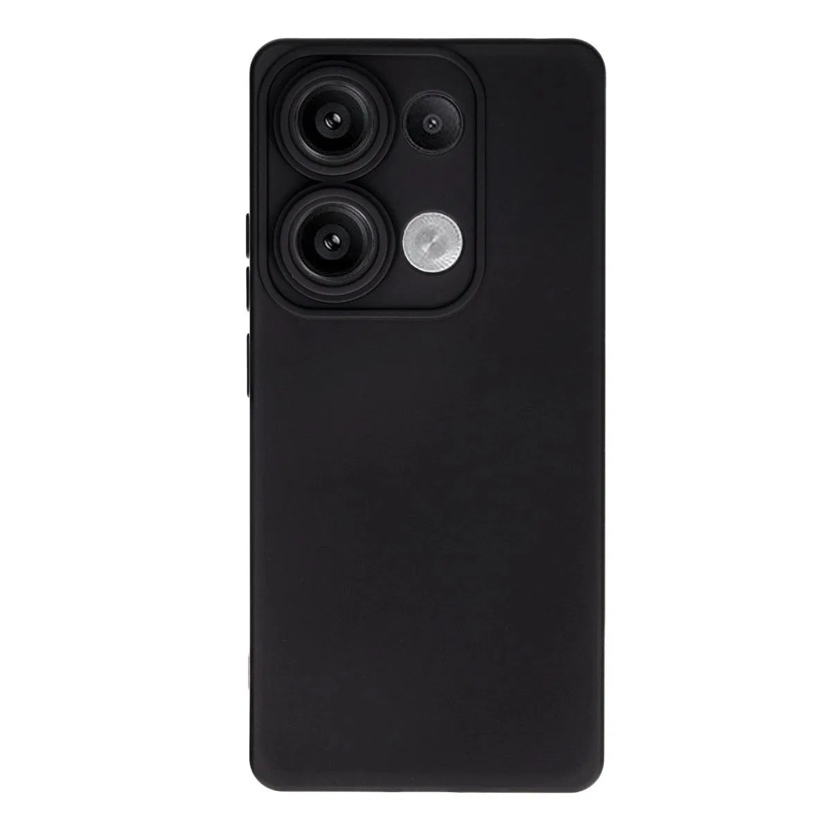 Xiaomi Redmi Note 13 Pro 4g Kılıf Nano İçi Kadife Silikon - Siyah