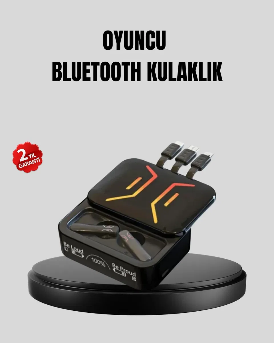 3’ü 1 Arada Kablolu ve Kablosuz Bluetooth 5. 3 Kulaklık