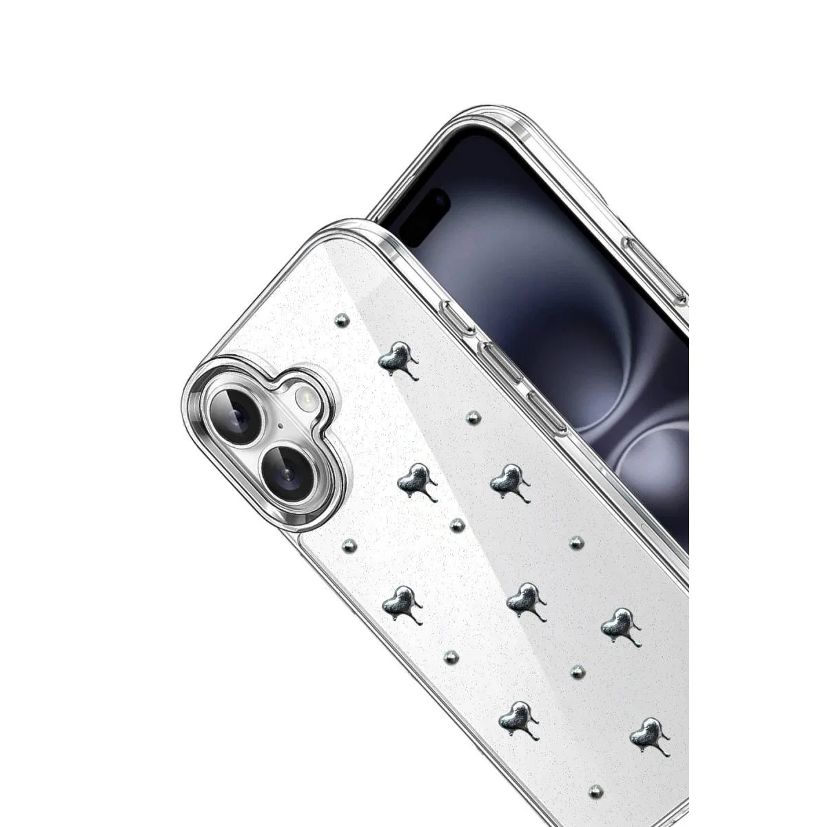 Apple İphone 17 Fiyonk Desenli Kapak - Desen 1 görsel 4