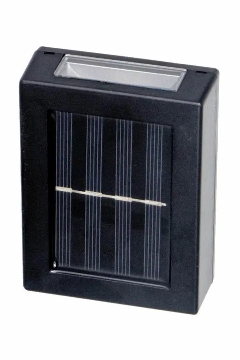 Dekoratif Duvar Lambası Solar Güneş Enerjili Bahçe Aydınlatması görsel 5