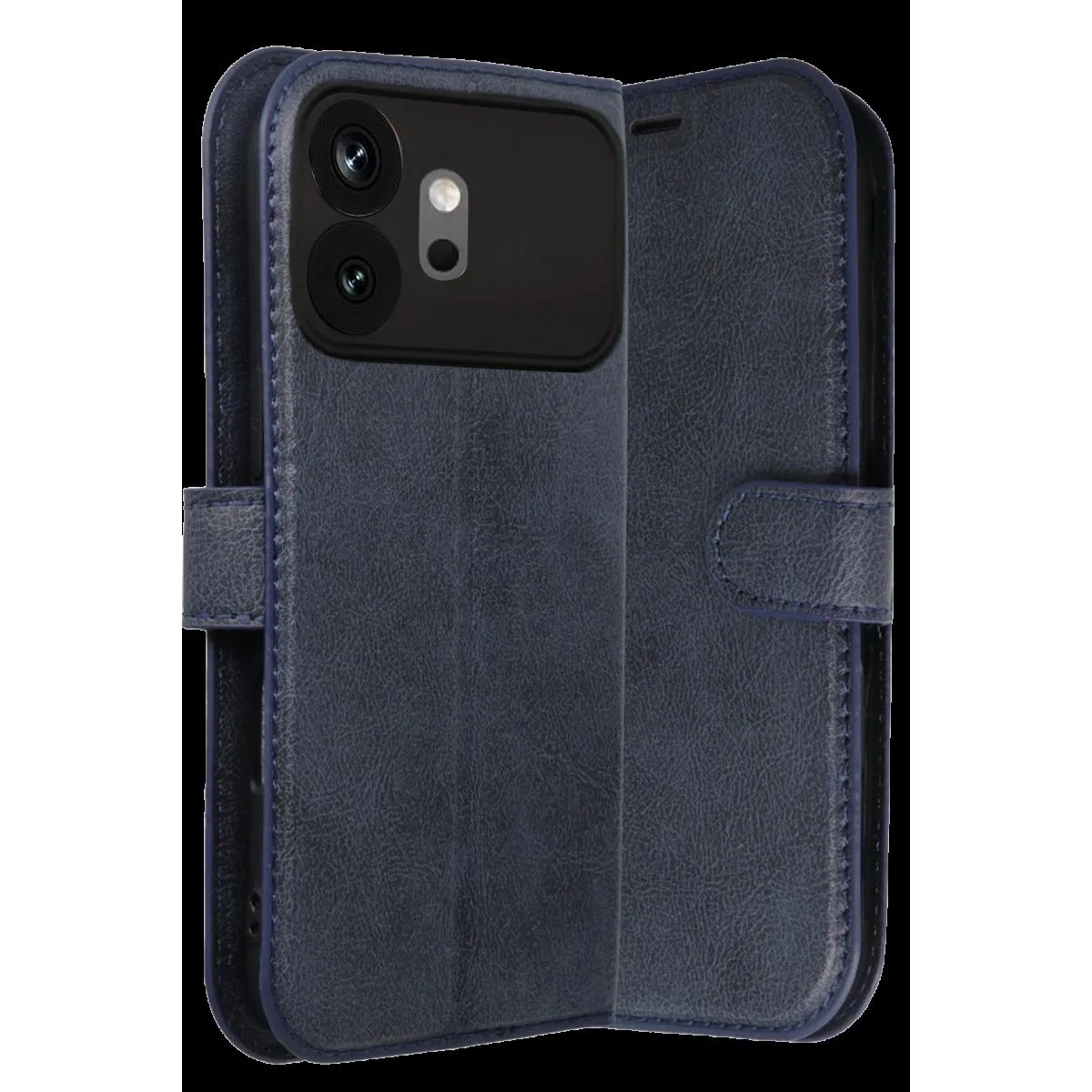 Huawei Honor 600 Trend S Plus Kapaklı Kılıf - Lacivert