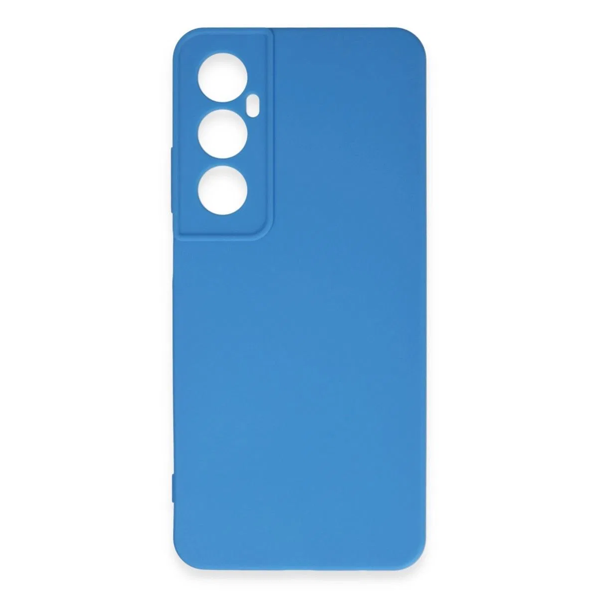 Realme C65 Kılıf First Silikon - Mavi görsel 2
