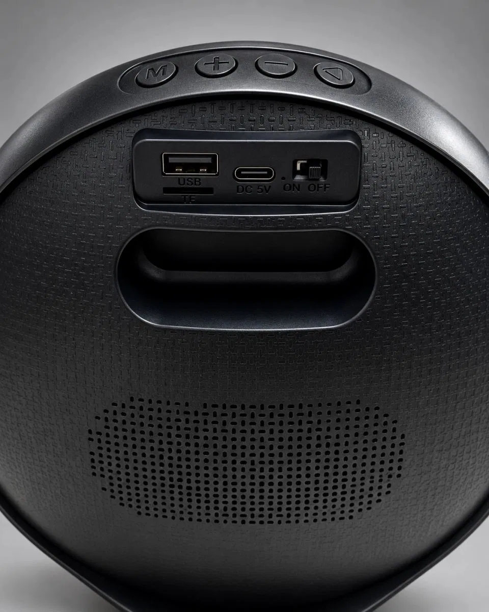 Stereo Eşleştirme Destekli Kablosuz Hoparlör Bluetooth Usb Ve Tf Kart Uyumluluğu görsel 5