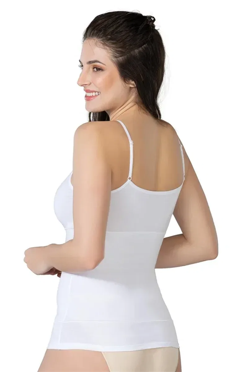 Beyaz MI 1402 Modal Cotton Emzirme Atlet Korse görsel 3