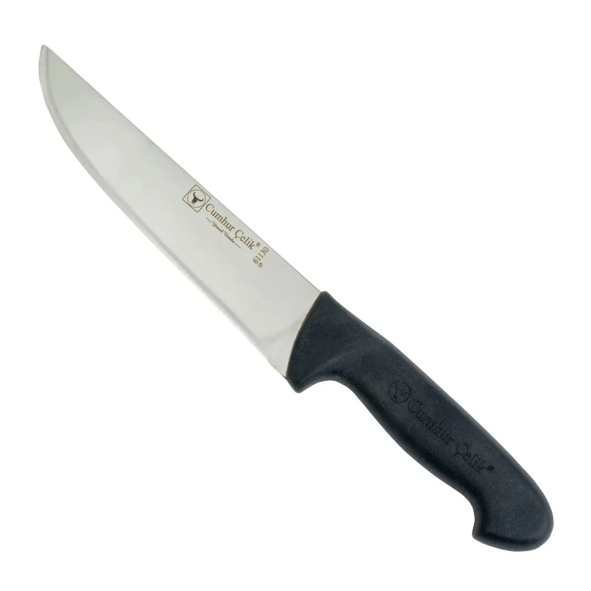 Sürmene 61130 Kasap Kurban Bıçağı, 18 Cm, Kaymaz Sap