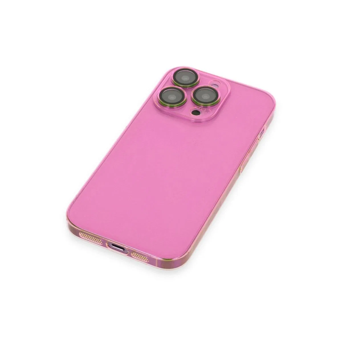 Apple İphone 14 Pro Kılıf Armada Lensli Kapak - Pembe görsel 4