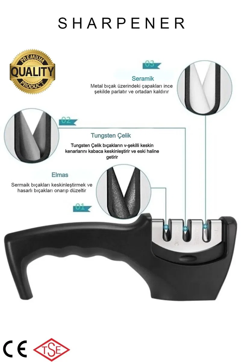 Profesyonel Bıçak Bileyici Sm-015 görsel 5