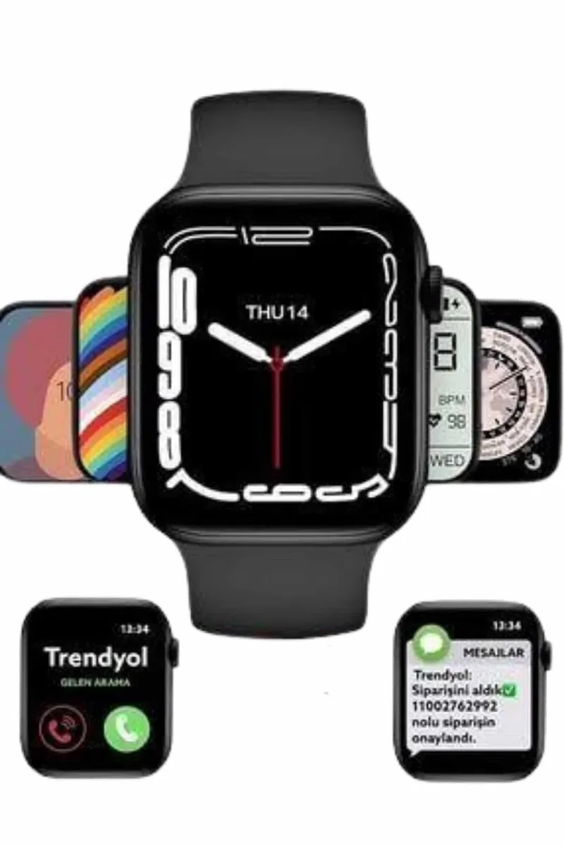 Yeni Model Akıllı Saat Dokunmatik Ekran Uni Amoled Ekran 44 mm görsel 4
