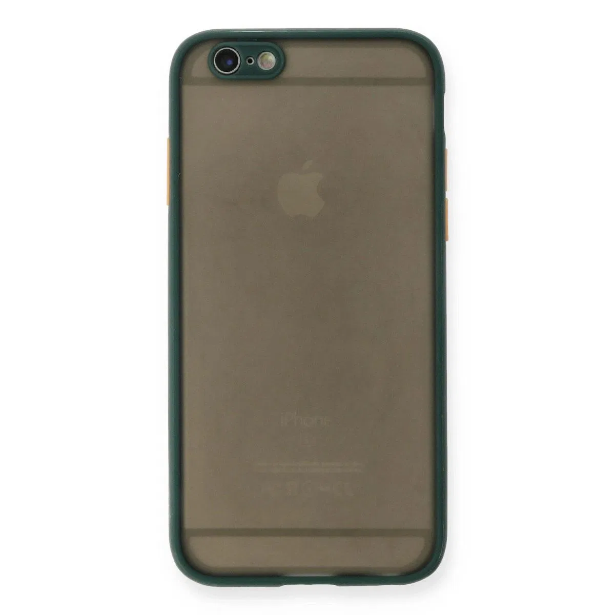 Apple İphone 6 Kılıf Montreal Silikon Kapak - Yeşil
