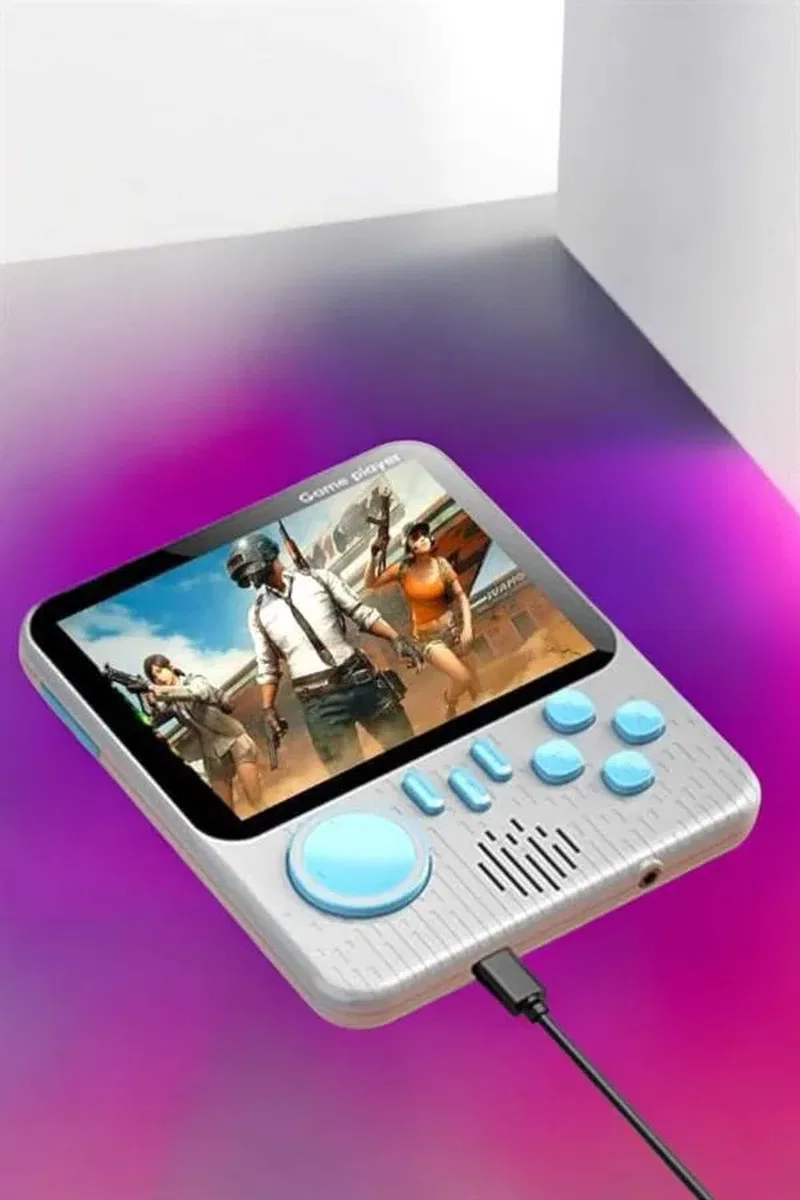 El Atarisi 3. 5 inç Ekran Çift Konsol 666 Adet Retro Oyun Gamepad