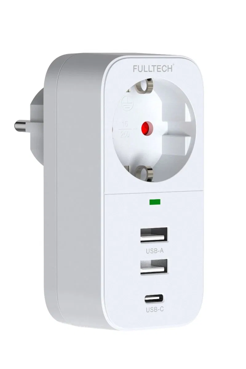 2. 4a Çıkışlı 2xusb 1xtype-c Tekli Priz Ftr-17