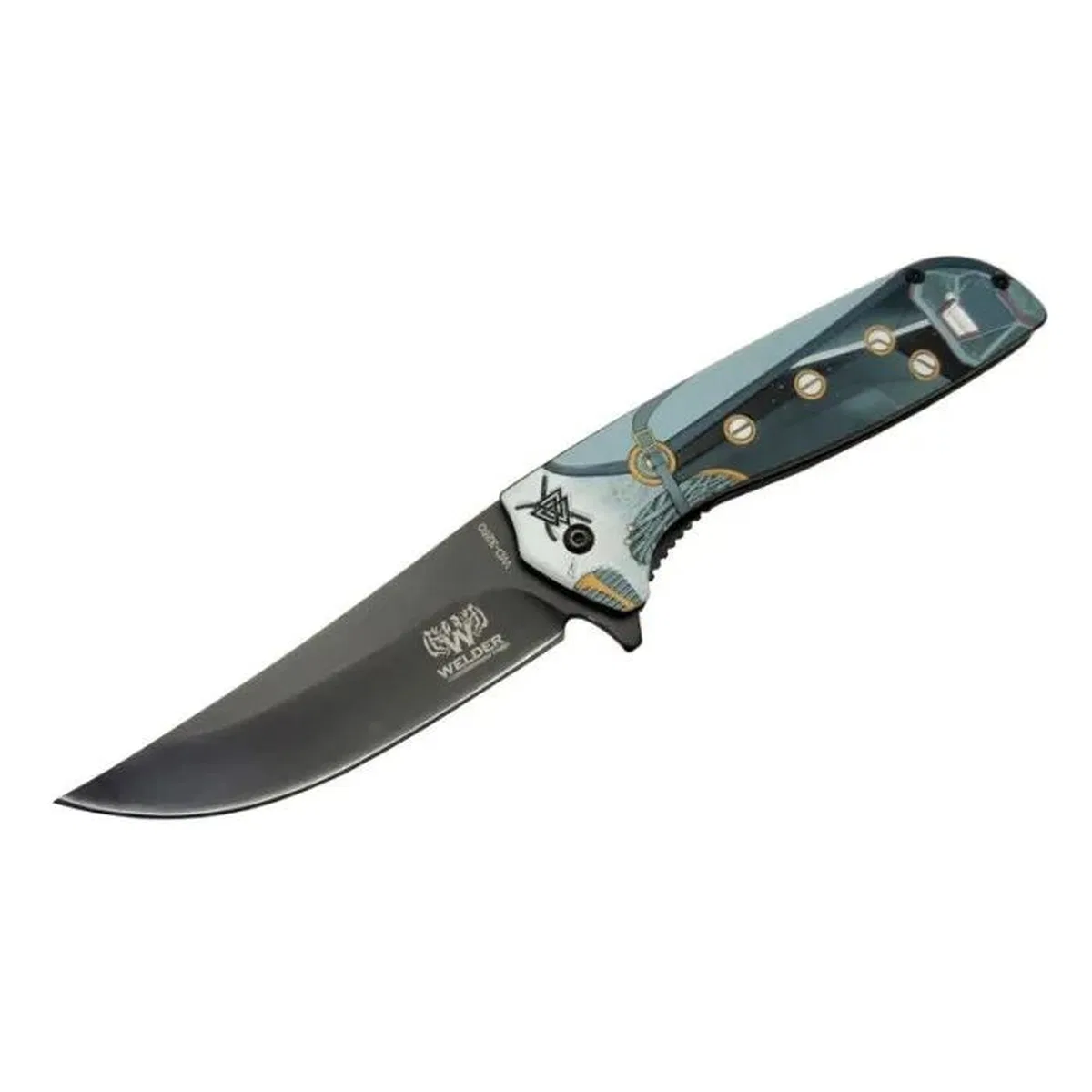 Hançer Çakı 22 Cm Yarı Otomatik, Kemerlikli