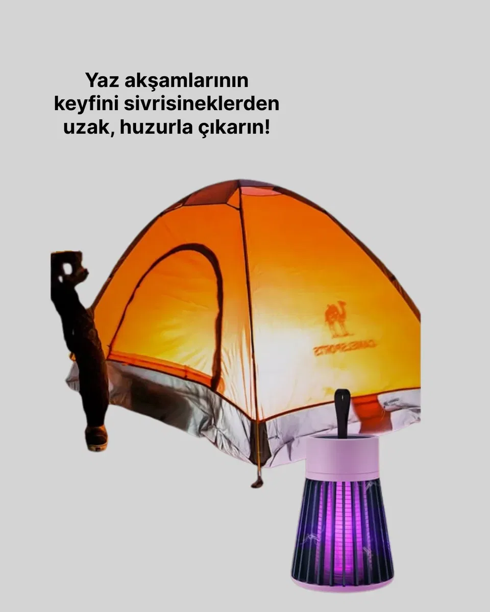 Uzun Ömürlü Bataryalı Taşınabilir Böcek Kovucu görsel 5