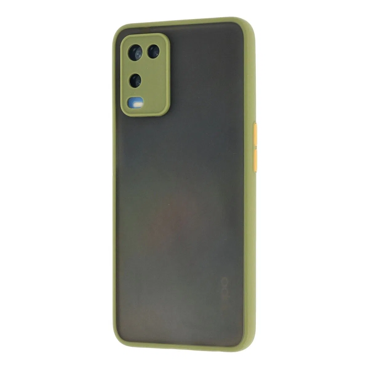 Oppo A54 4g Kılıf Montreal Silikon Kapak - Açık Yeşil görsel 3