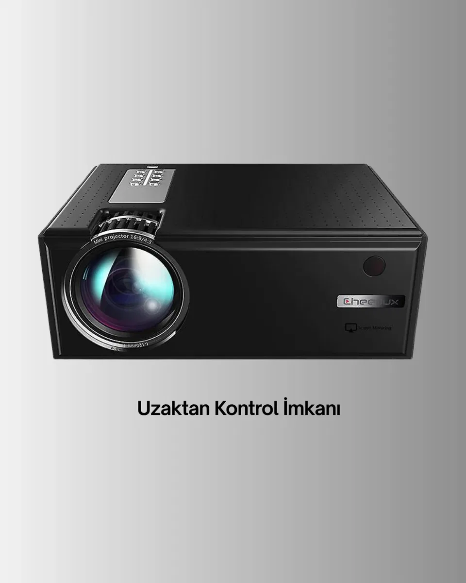 Taşınabilir Projeksiyon Cihazı C7 görsel 3