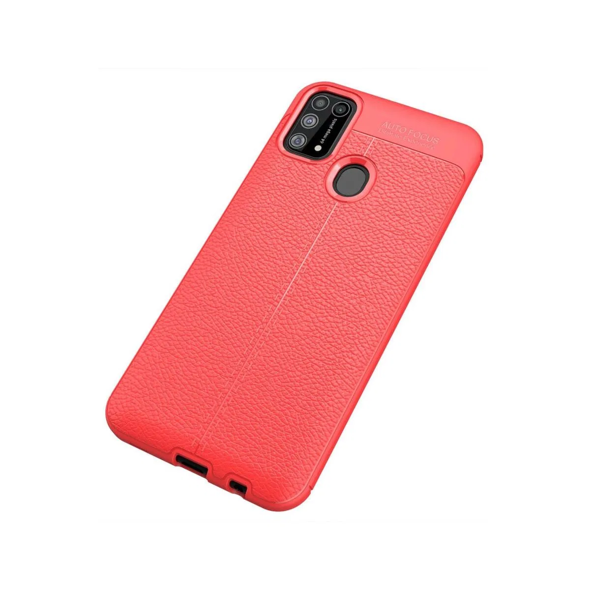 Samsung Galaxy M31 Kılıf Auto Focus Kapak - Kırmızı görsel 2