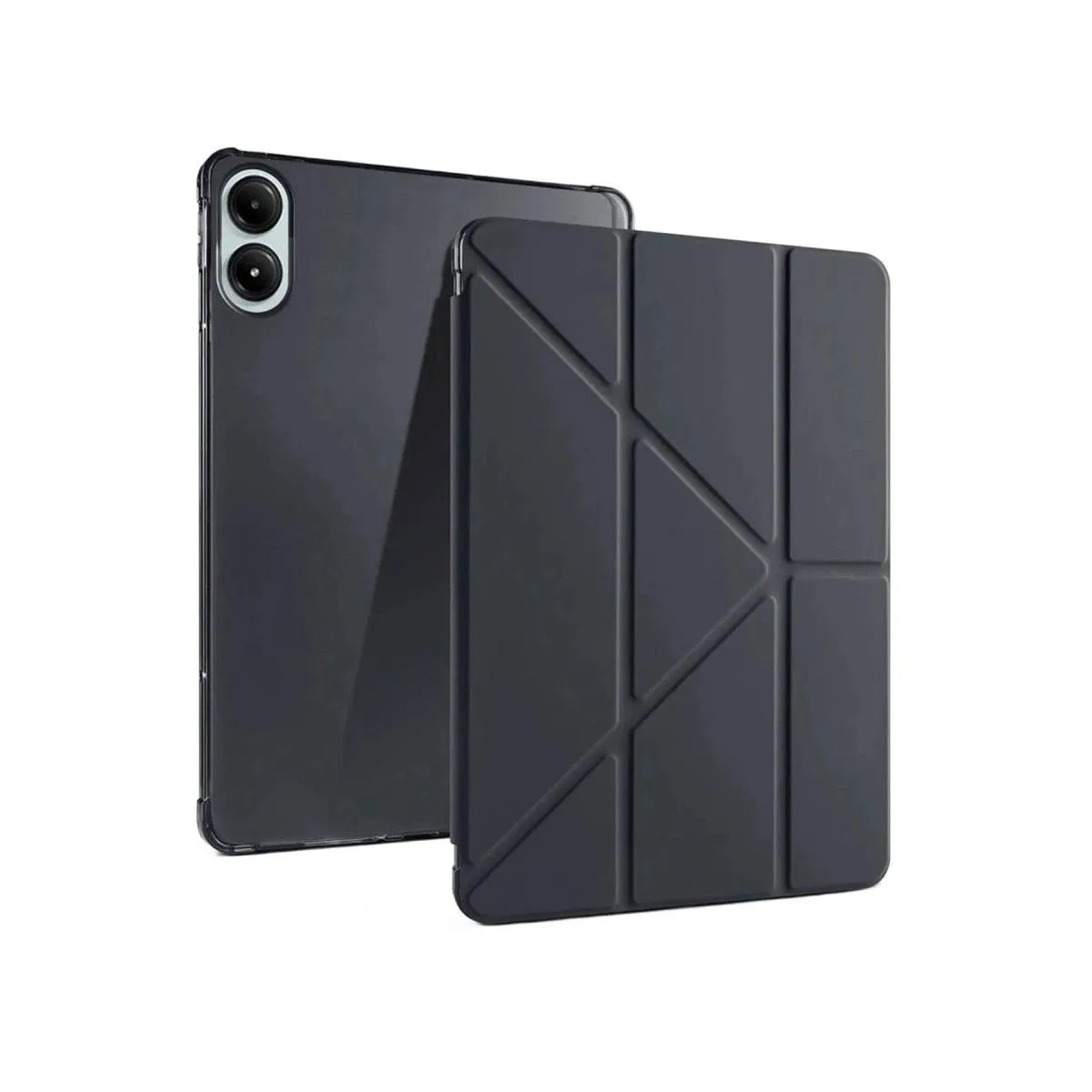 Xiaomi Redmi Pad Pro 12. 1 Kılıf Kalemlikli Mars Tablet Kılıfı - Siyah
