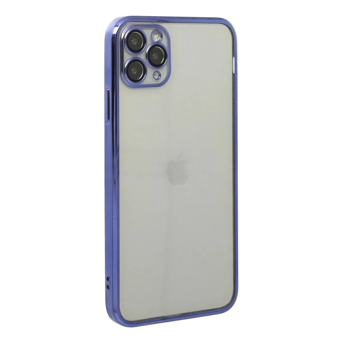 Apple İphone 11 Pro Kılıf Razer Lensli Silikon - Mor görsel 3