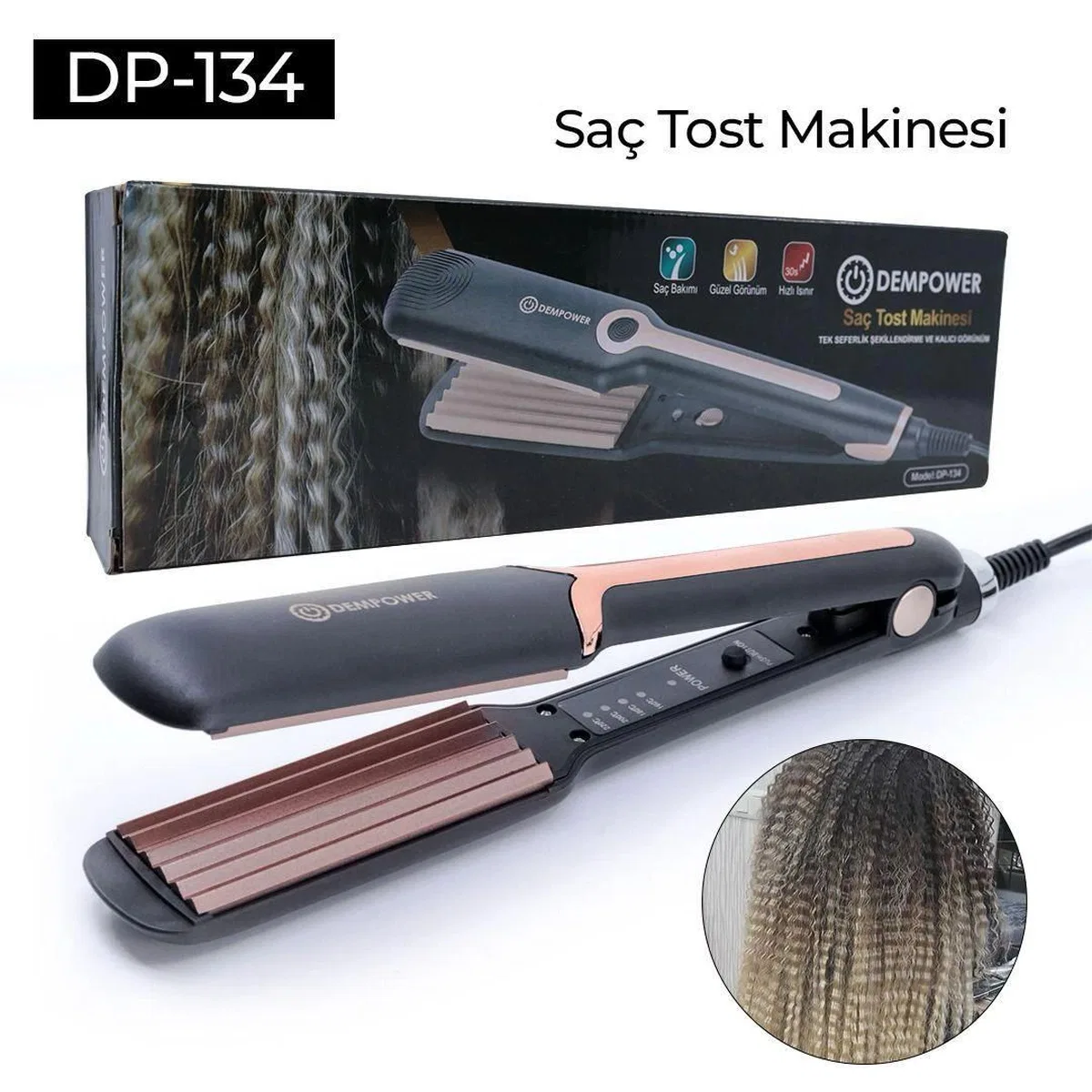 Tost Model Saç Düzleştirici