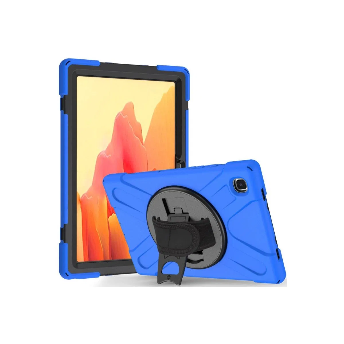 Samsung Galaxy T220 Tab A7 Lite 8. 7 Kılıf Amazing Tablet Kapak - Mavi