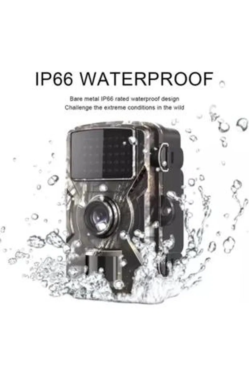 Fotokapan Kamera 12mp 1080p Doğa Ve Outdoor Gece Görüşlü Kamera Su Geçirmez görsel 2